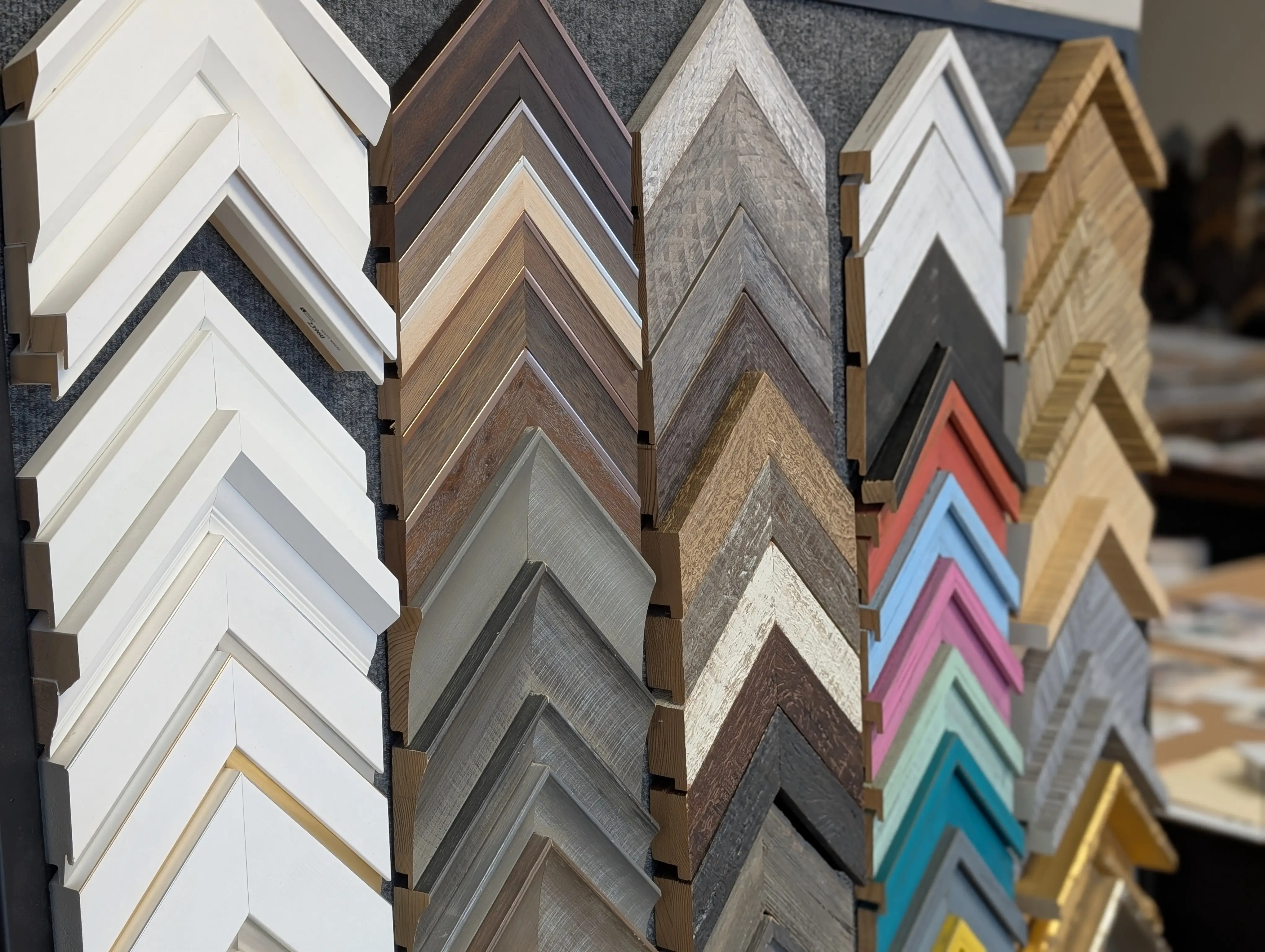 Framed artwork display